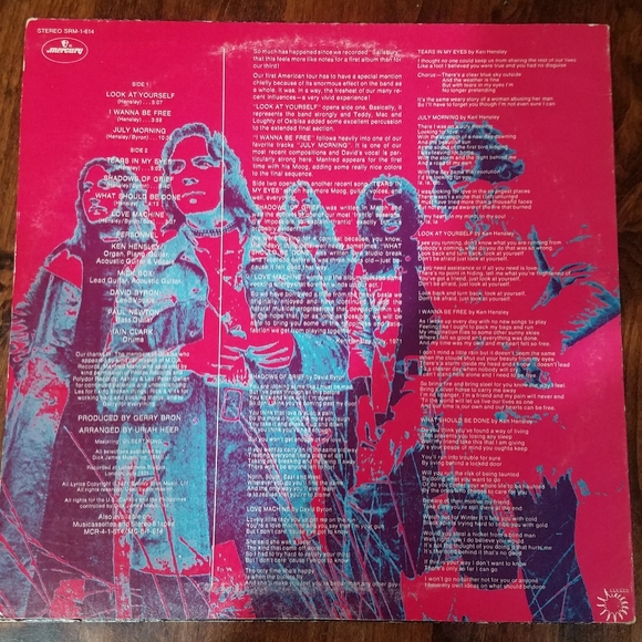 1971 Uriah Heep "Look at Yourself" Vinyl Album - Picture 3 of 11